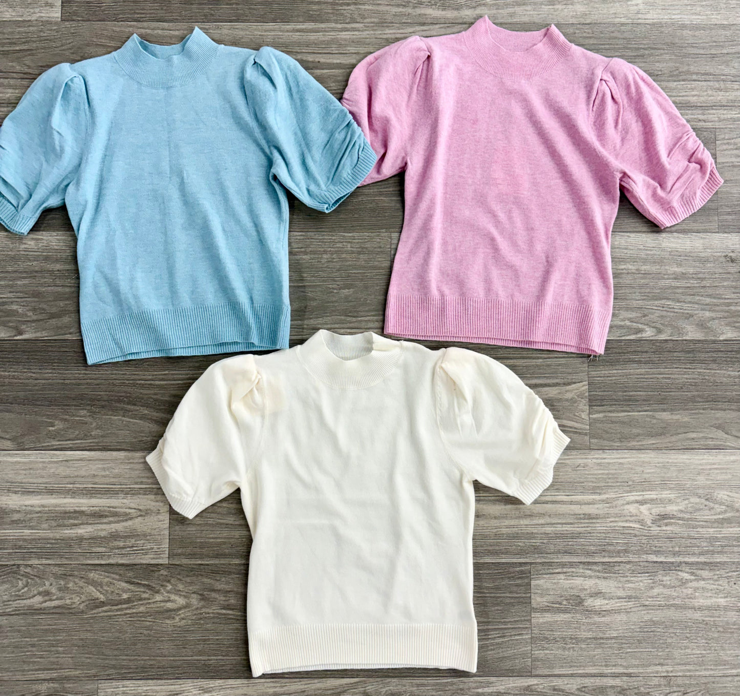 Spring Beauty Detail Sleeve Top