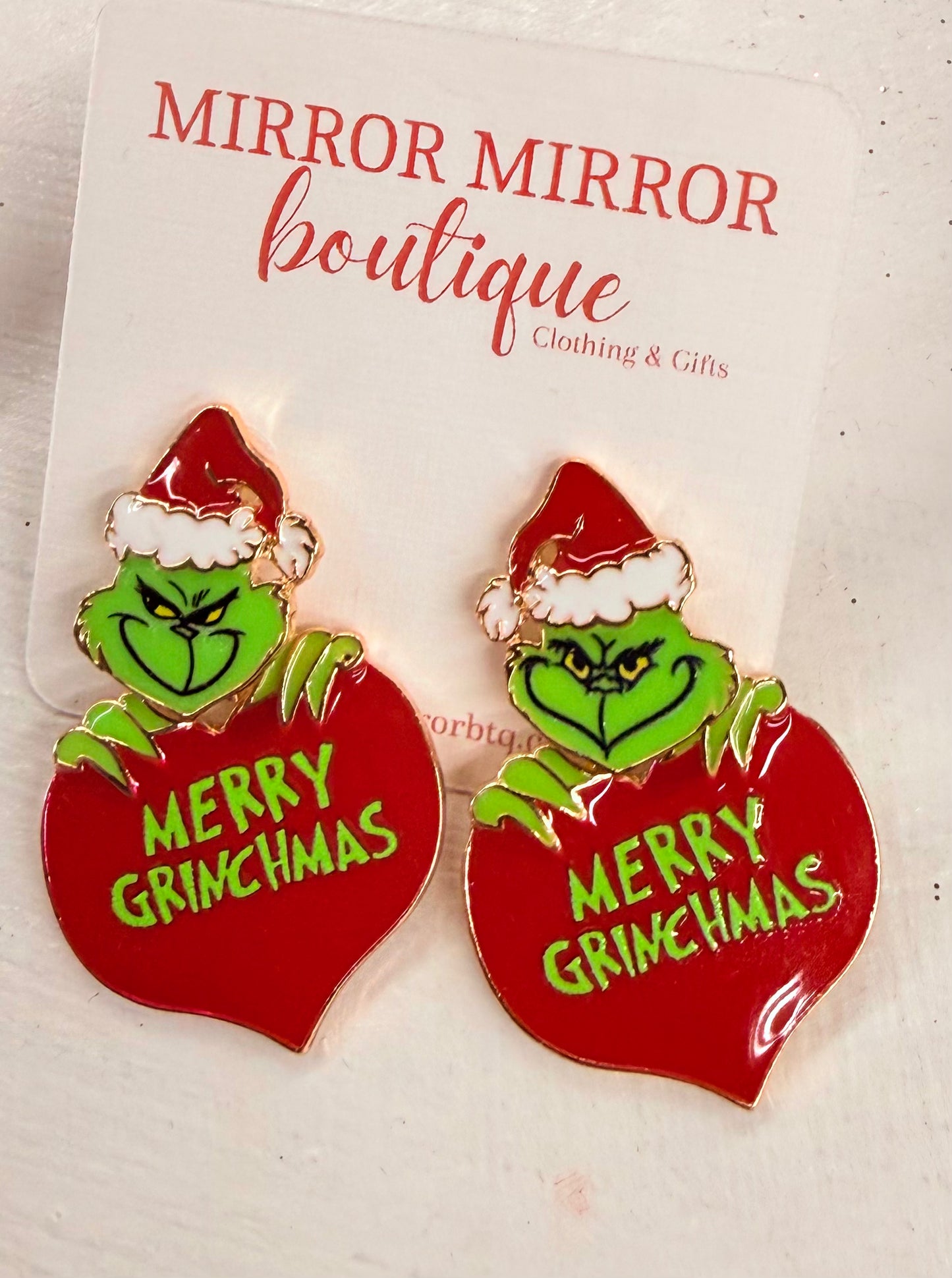 Grinch Earrings