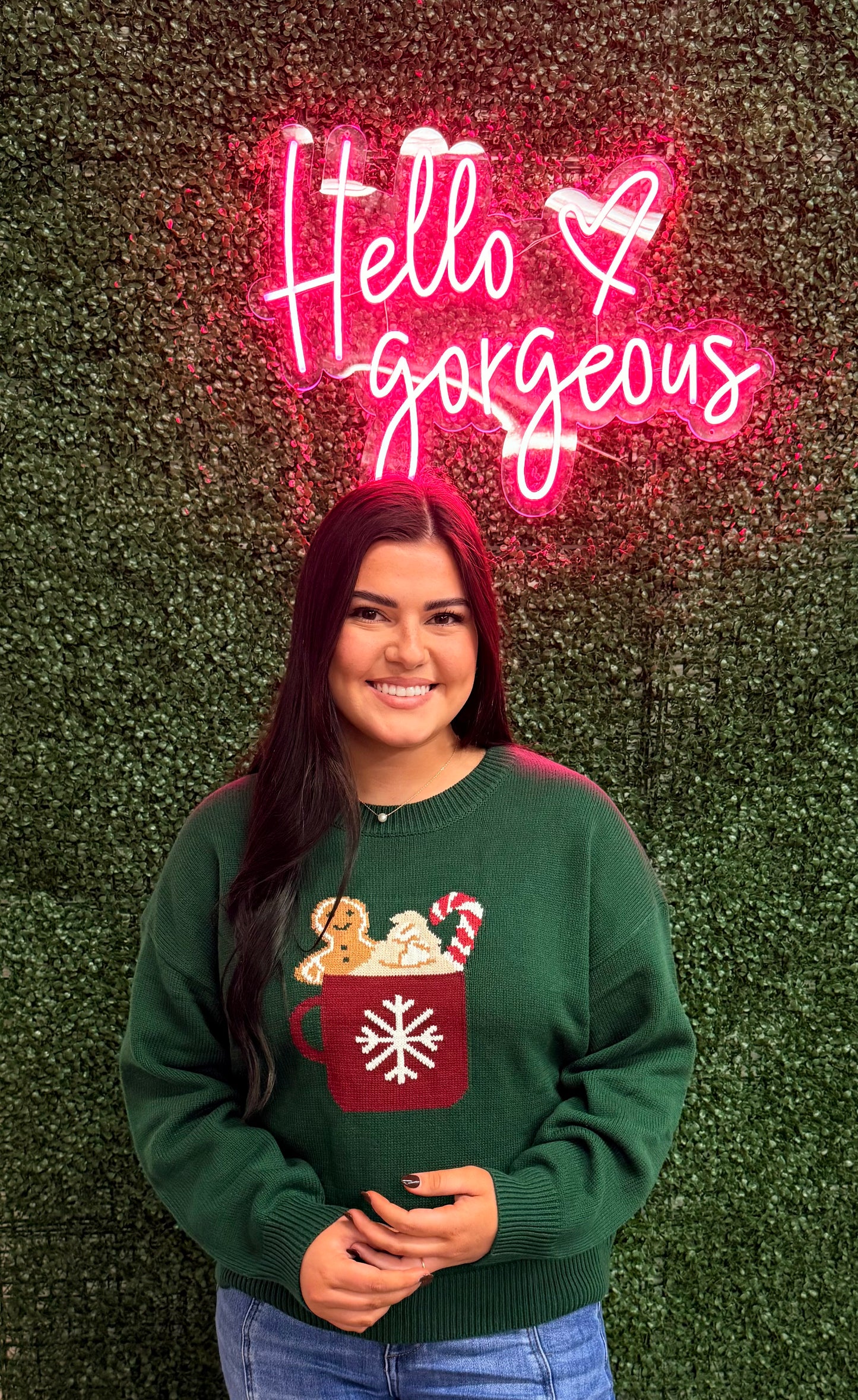 Gingerbread Hot Cocoa Sweater