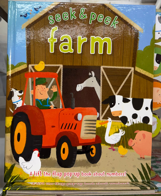 Seek & Peek Farm Book