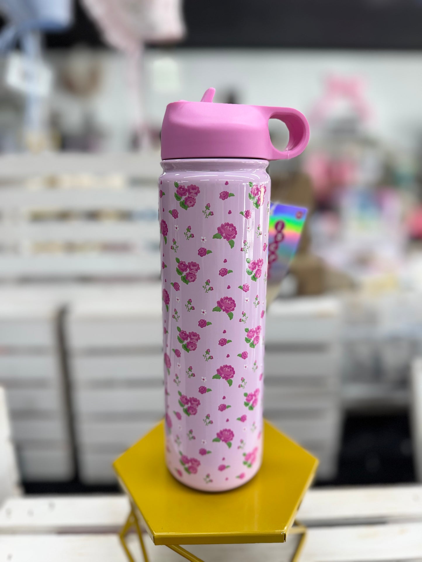 Pretty in Pink Water Bottle