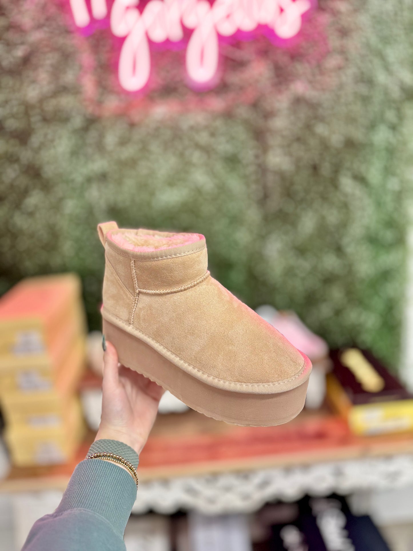 Brittani Fur Boots