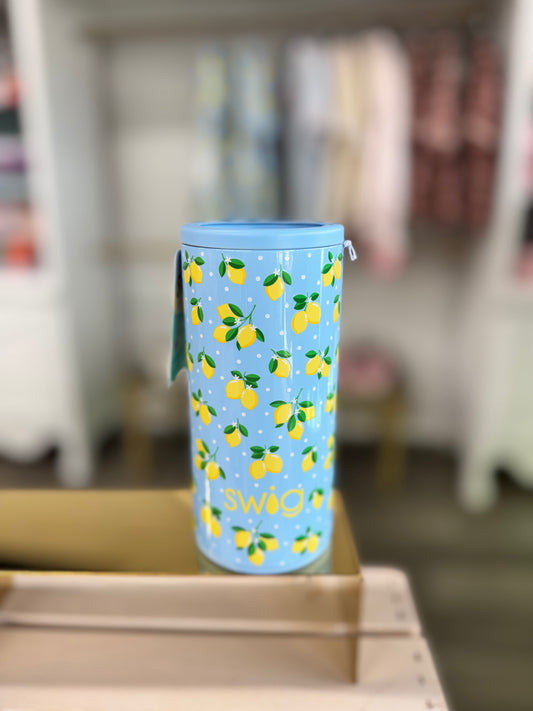 Swig Lemon Meringue Skinny Can Cooler