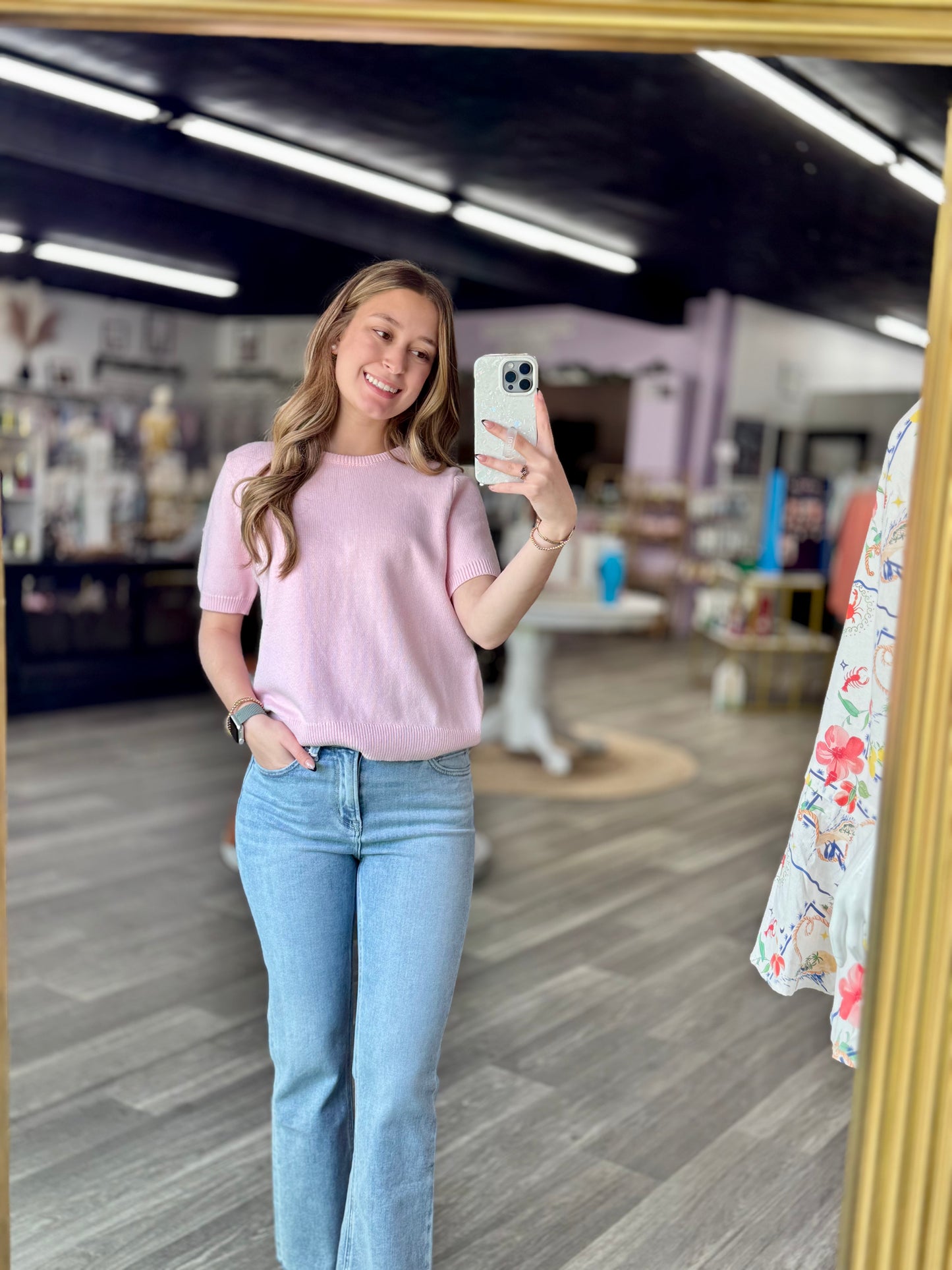 Analise High Rise Flare Jeans