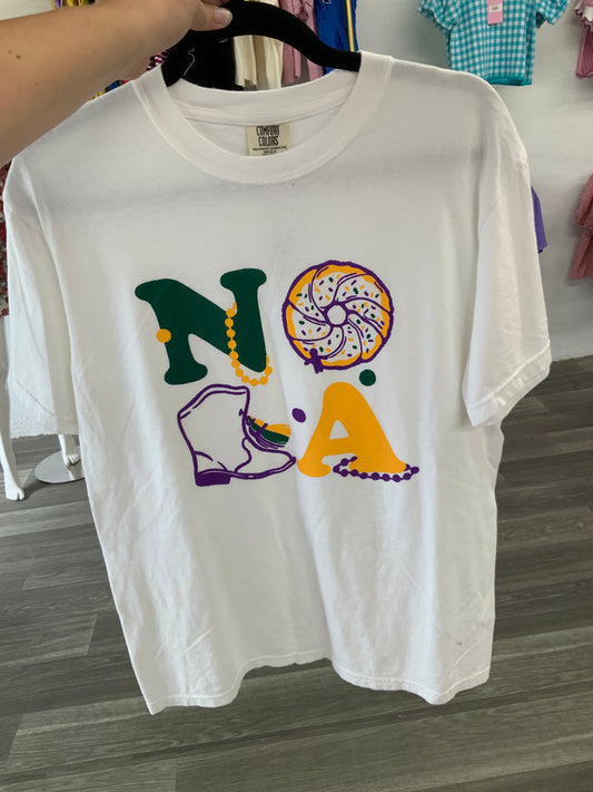 NOLA Mardi Gras Tee