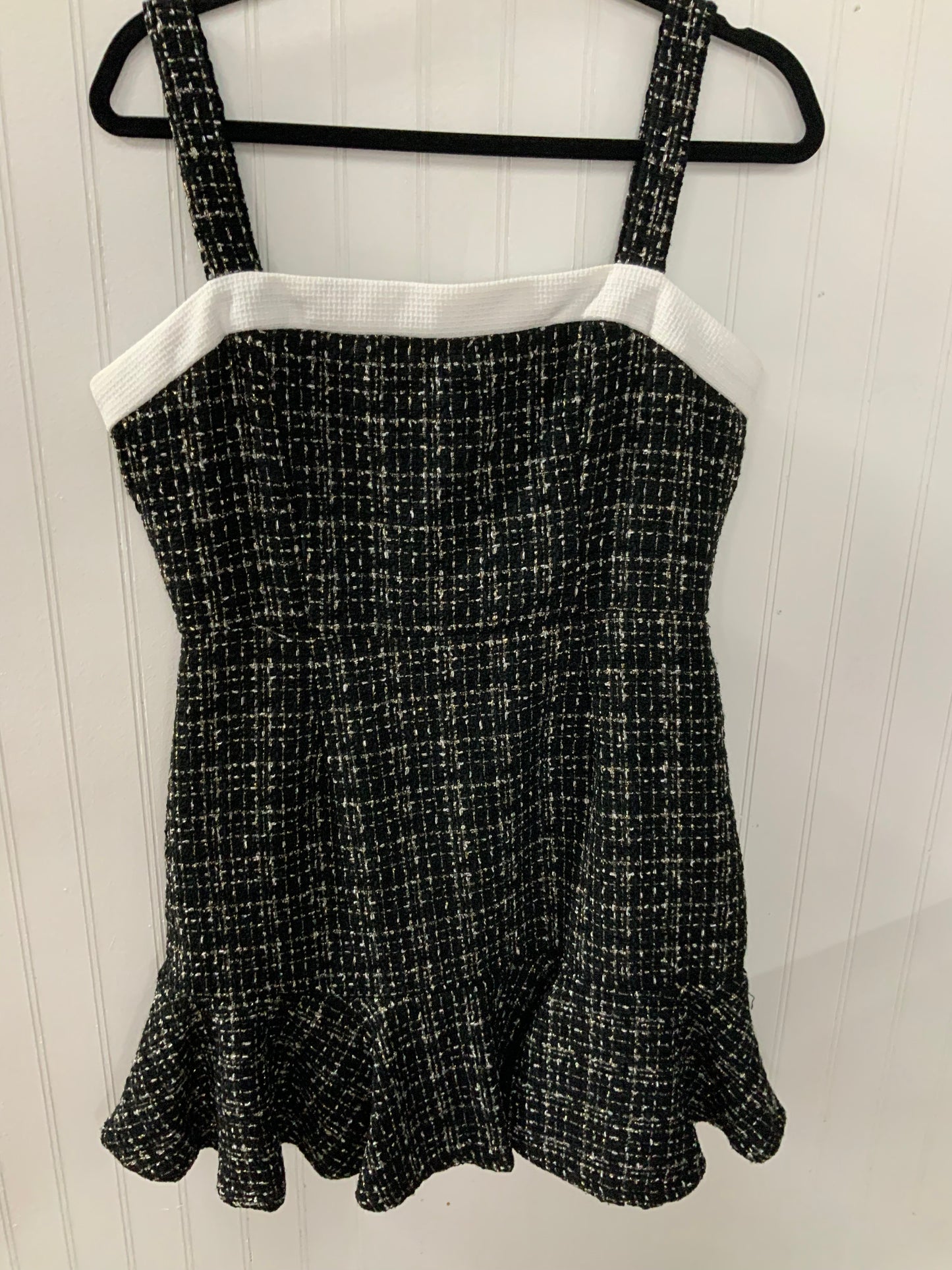 Black & White Tweed Dress