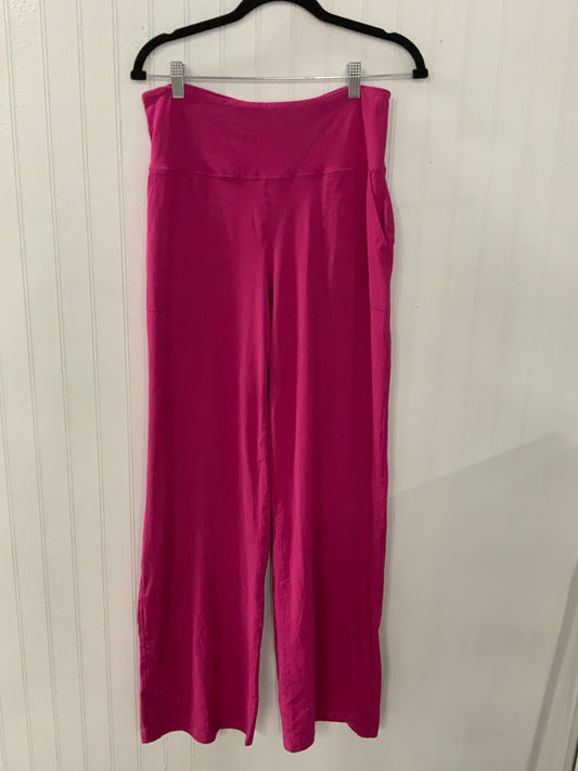Magenta Straight Leg Yoga Pants