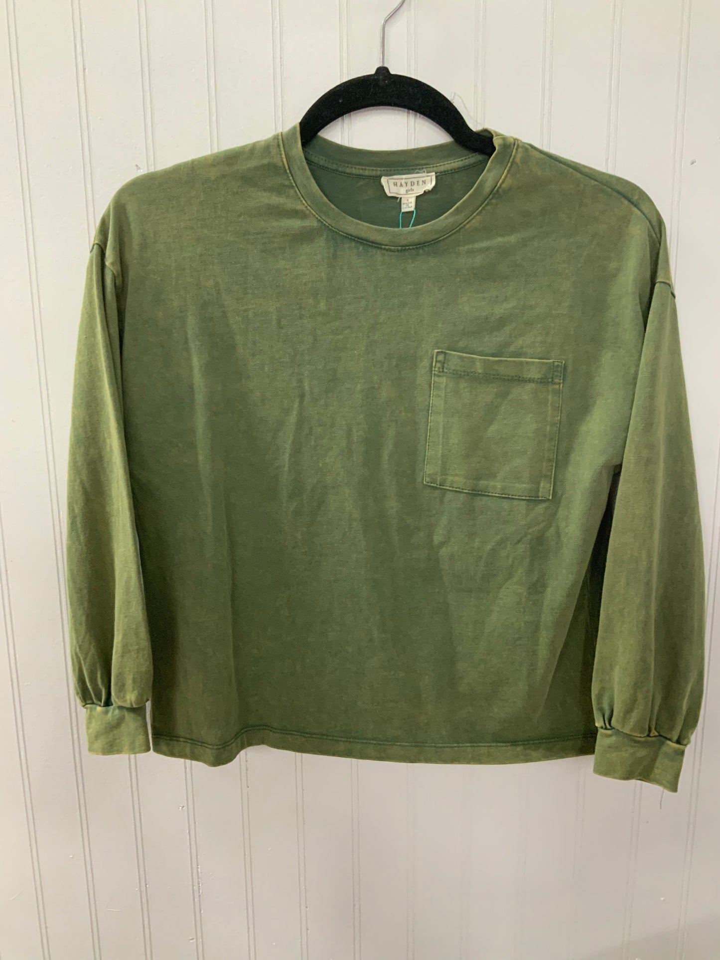 Tween Acid Wash Top