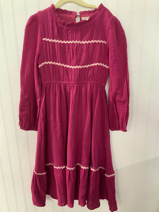 Tween Berry Ric Rac Dress