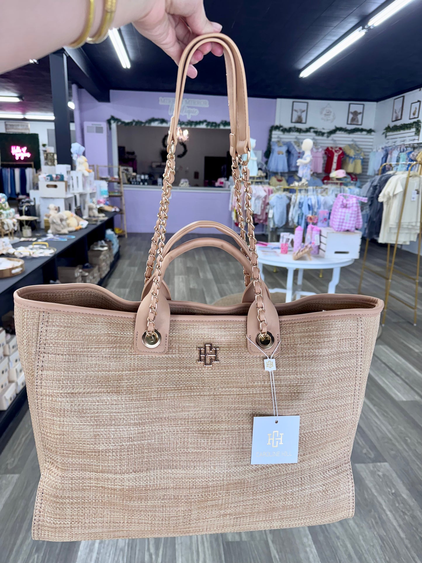 Melissa Tote Natural Tan