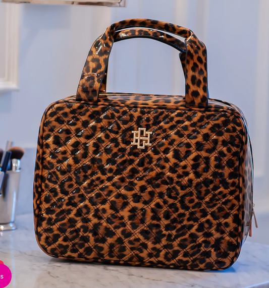 Punta Cana Large Leopard Case
