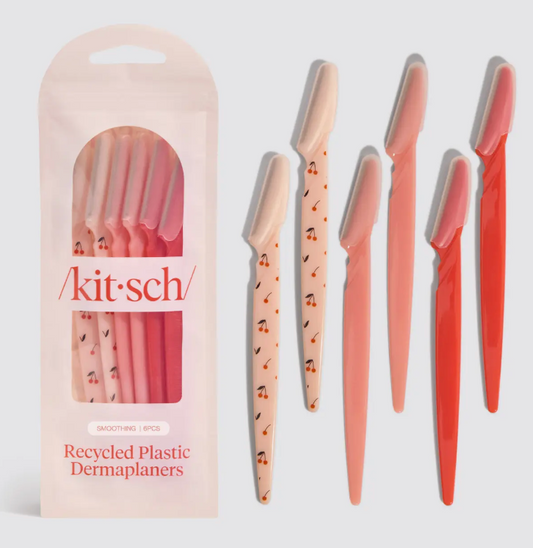 Recycled Plastic Dermaplaners 6pc Set