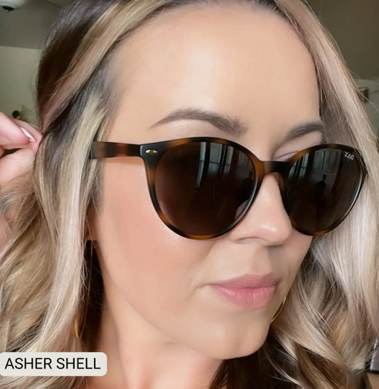 Asher Shell Sunglasses
