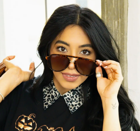 Earhart Cheetah Sunglasses