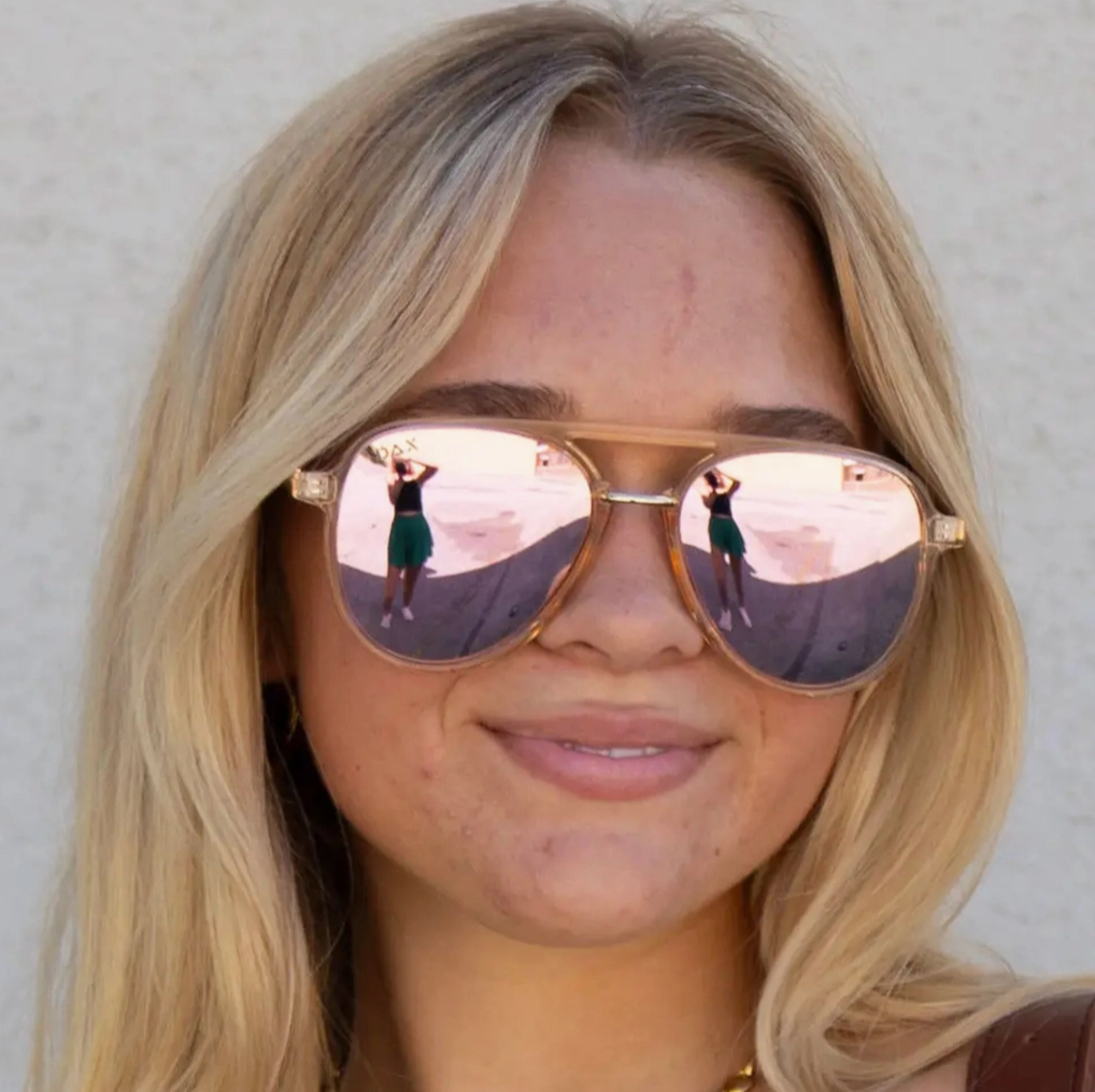 Earhart Gold Sunglasses