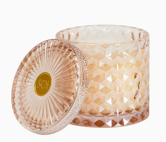 Alluring Amber 15oz Shimmer Candle 2 Wick
