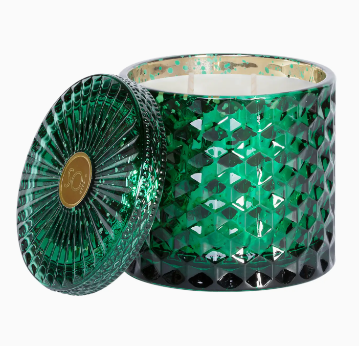 Mistletoe & Holly 15oz Shimmer Candle 2 Wick