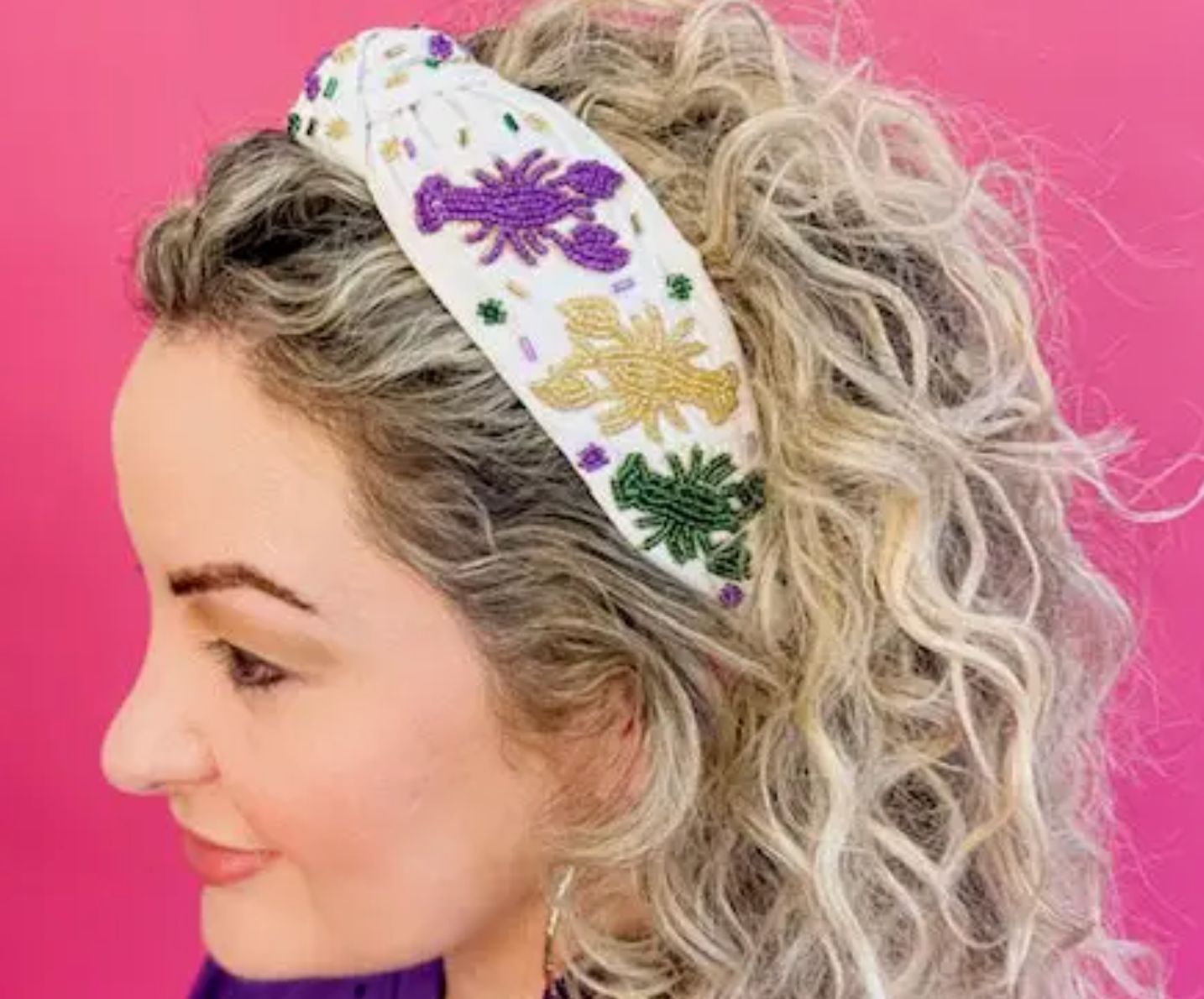 Mardi Gras Crawfish Headband