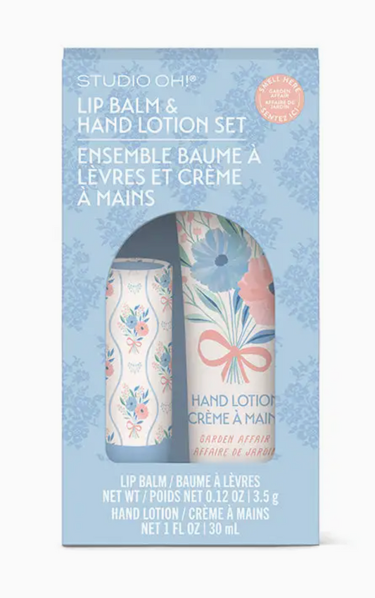 Rococo Lip Balm & Hand Lotion Set
