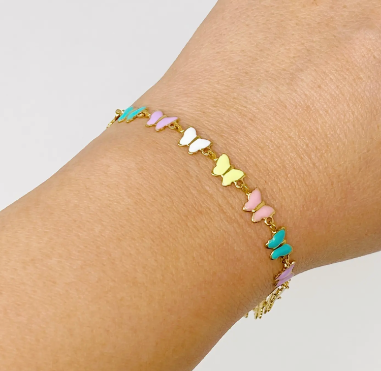 Linked Butterflies Bracelet