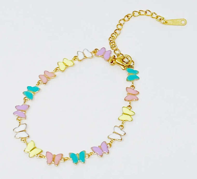 Linked Butterflies Bracelet