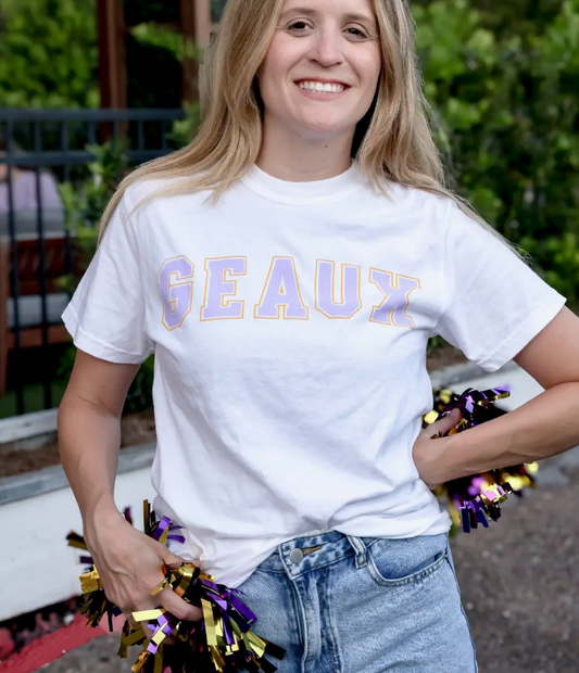 Geaux Block Tee