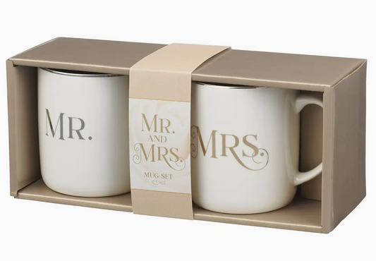 Mug Set 2pc Mr. & Mrs.