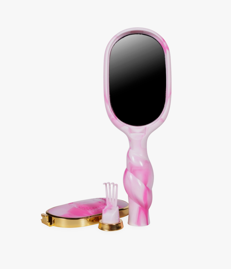 Teletie Mini Detangler Brush Pink