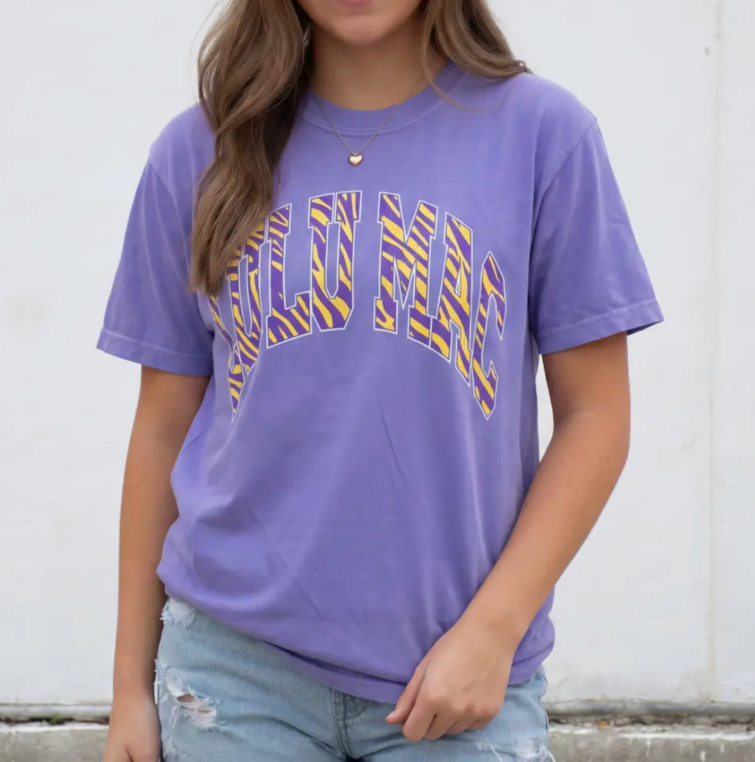 Lulu Mac Tiger Stripe Tee