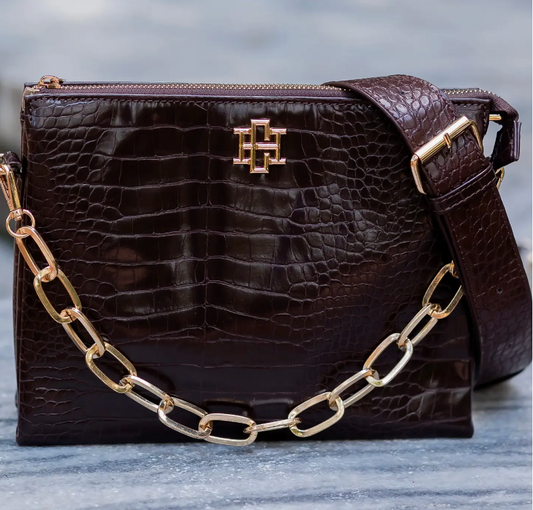 Ariana Crossbody Chocolate EC