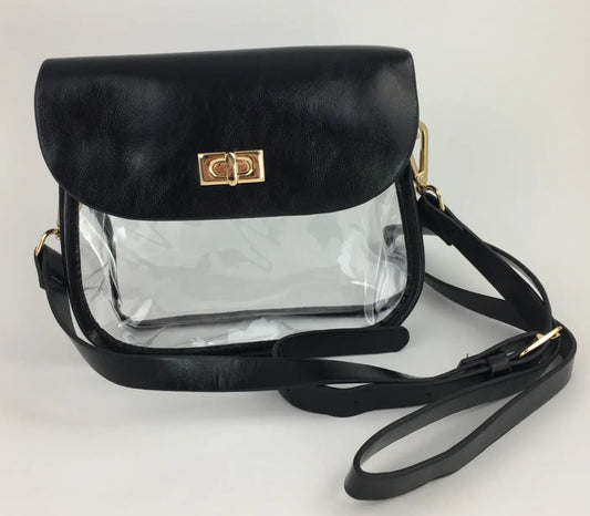 Black Clear Purse