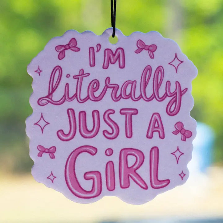 Just A Girl Car Air Freshener